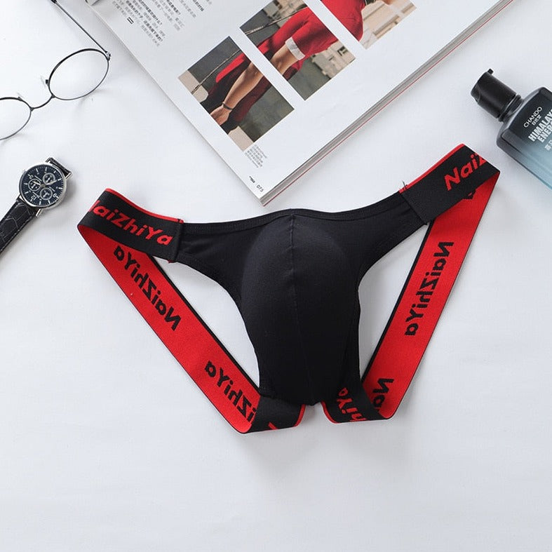 Black Gay Jockstraps: U Pouch Underwear & Jockstrap Pouch Styles - pridevoyageshop.com - gay men’s underwear and swimwear